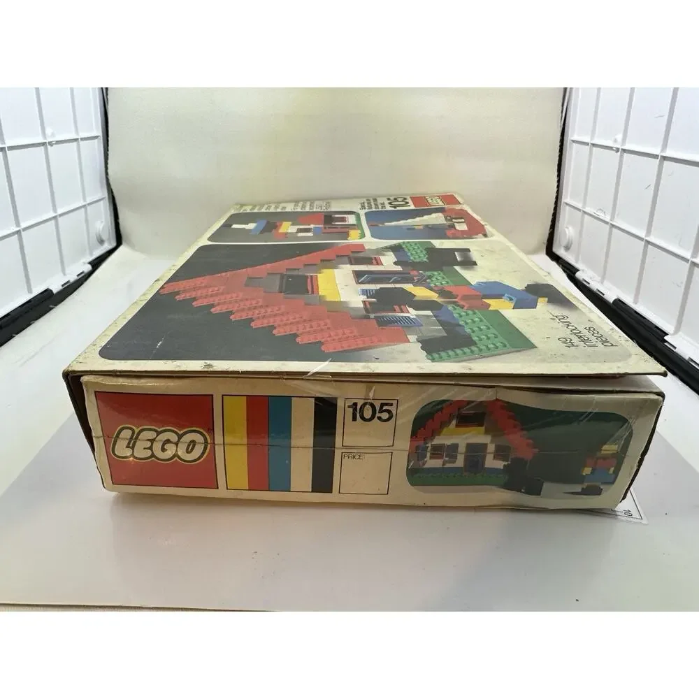 VINTAGE 1974 LEGO Set Number 105 Factory Sealed See description Fast Shipping